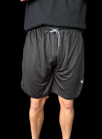 Men's athletic shorts 2 in 1 - built in compression layer