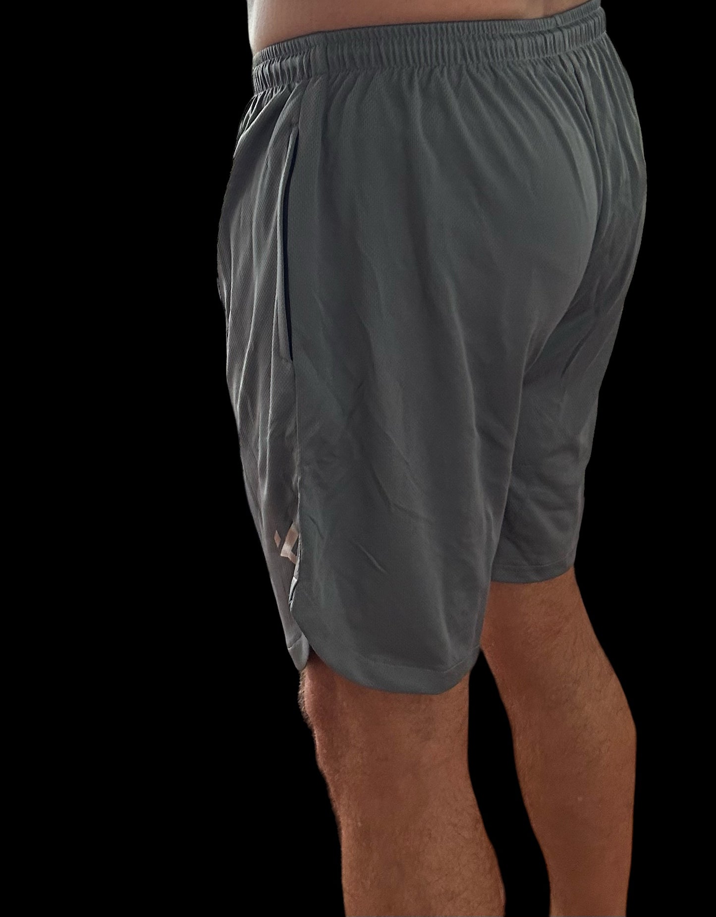 Men's athletic shorts 2 in 1 - built in compression layer