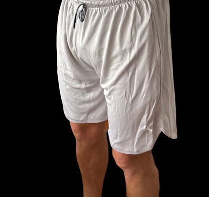 Men's athletic shorts 2 in 1 - built in compression layer